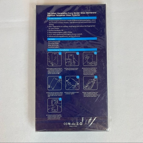 NEW IPhone 7 8 Glass Screen Protector - Picture 4 of 6